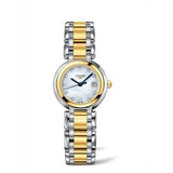 Buy Shop Longines PrimaLuna Quartz Diamonds Mother of Pearl Dial Two Tone Steel Strap Watch for Women - L8.110.5.93.6 USA Online