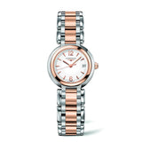 Buy Shop Longines PrimaLuna Quartz White Dial Two Tone Steel Strap Watch for Women - L8.110.5.16.6 USA Online