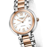 Buy Shop Longines PrimaLuna Quartz White Dial Two Tone Steel Strap Watch for Women - L8.110.5.16.6 USA Online