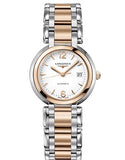 Buy Shop Longines PrimaLuna Quartz White Dial Two Tone Steel Strap Watch for Women - L8.110.5.16.6 USA Online
