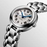 Buy Shop Longines PrimaLuna White Dial Silver Steel Strap Watch for Women - L8.110.4.71.6 USA Online