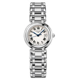 Buy Shop Longines PrimaLuna White Dial Silver Steel Strap Watch for Women - L8.110.4.71.6 USA Online