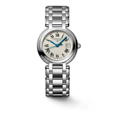 Buy Shop Longines PrimaLuna White Dial Silver Steel Strap Watch for Women - L8.110.4.71.6 USA Online