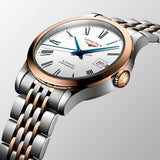 Buy Shop Longines Record Automatic 18K Pink Gold Watch for Men - L2.821.5.11.7 USA Online