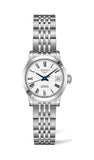 Buy Shop Longines Record Automatic Stainless Steel 40mm Watch for Men - L2.821.4.11.6 USA Online