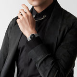 Buy Shop Longines Record Automatic Stainless Steel 40mm Watch for Men - L2.821.4.57.6 USA Online