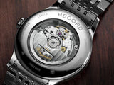 Buy Shop Longines Record Automatic Stainless Steel 40mm Watch for Men - L2.821.4.57.6 USA Online