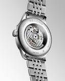 Buy Shop Longines Record Automatic Stainless Steel 40mm Watch for Men - L2.821.4.57.6 USA Online