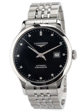 Buy Shop Longines Record Automatic Stainless Steel 40mm Watch for Men - L2.821.4.57.6 USA Online