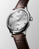 Buy Shop Longines Record Automatic Stainless Steel 40mm Watch for Men - L2.821.4.76.2 USA Online