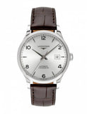 Buy Shop Longines Record Automatic Stainless Steel 40mm Watch for Men - L2.821.4.76.2 USA Online