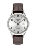 Buy Shop Longines Record Automatic Stainless Steel 40mm Watch for Men - L2.821.4.76.2 USA Online