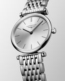 Buy Shop Longines La Grande Classique De Longines Silver Dial Silver Mesh Bracelet Watch for Women - L4.209.4.72.6 USA Online