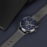 Buy Shop Maserati Epoca Black Edition Blue Dial Black Mesh Bracelet Watch For Men - R8873618008 USA Online