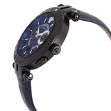 Buy Shop Versace V Race Chronograph Quartz Blue Dial Blue Leather Strap Watch For Men - VEBV00419 USA Online