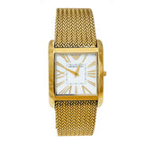 Buy Shop Emporio Armani Mother of Pearl Dial Gold Mesh Bracelet Watch For Men - AR2016 USA Online