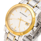 Buy Shop Burberry The City White Dial Two Tone Steel Strap Watch for Women - BU9115 USA Online