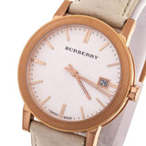 Buy Shop Burberry The City White Dial White Leather Strap Watch for Women - BU9012 USA Online