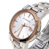 Buy Shop Burberry The City White Dial Two Tone Steel Strap Watch for Women - BU9006 USA Online