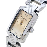 Buy Shop Burberry Signature Silver Dial Silver Steel Strap Watch for Women - BU4212 USA Online