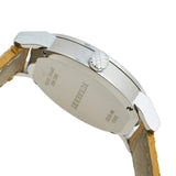 Buy Shop Burberry The City Silver Dial Brown Leather Strap Watch for Women - BU9025 USA Online
