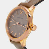 Buy Shop Burberry The Classic Quartz Grey Dial Grey Leather Strap Watch For Women - BU10119 USA Online