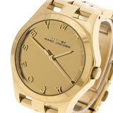 Buy Shop Marc Jacobs Henry Gold Dial Gold Steel Strap Watch for Women - MBM3211 USA Online