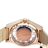 Buy Shop Marc Jacobs Henry Dinky Skeleton Beige Dial Beige Leather Strap Watch for Women - MBM1245 USA Online
