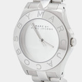 Buy Shop Marc Jacobs Blade Chronograph Silver Dial Silver Steel Strap Watch for Women - MBM3125 USA Online
