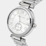 Buy Shop Michael Kors Skylar Silver Dial Silver Steel Strap Watch for Women - MK5866 USA Online