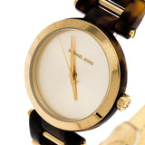 Buy Shop Michael Kors Delray Gold Dial Two Tone Steel Strap Watch for Women - MK4314 USA Online