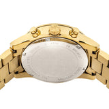 Buy Shop Michael Kors Ritz Chronograph Gold Dial Gold Steel Strap Watch For Women - MK6597 USA Online