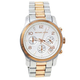 Buy Shop Michael Kors Runway Silver Dial Two Tone Steel Strap Watch for Women - MK5315 USA Online