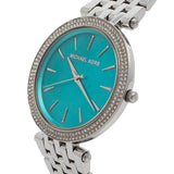Buy Shop Michael Kors Darci Mother of Pearl Blue Dial Silver Steel Strap Watch for Women - MK3515 USA Online
