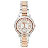 Buy Shop Michael Kors Madelyn Silver Dial Two Tone Steel Strap Watch for Women - MK6288 USA Online