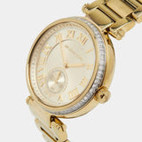 Buy Shop Michael Kors Skylar Gold Dial Gold Steel Strap Watch for Women - MK5867 USA Online