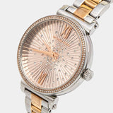 Buy Shop Michael Kors Sofie Quartz Rose Gold Dial Two Tone Steel Strap Watch For Women - MK3972 USA Online