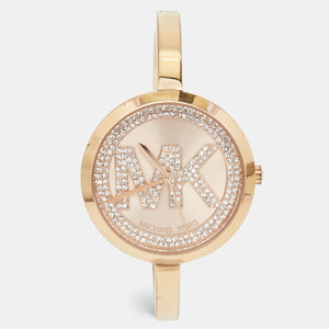 Buy Shop Michael Kors Blakley Crystals Rose Gold Dial Rose Gold Steel Strap Watch for Women - MK3631 USA Online