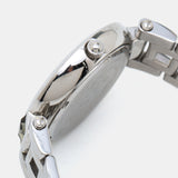 Buy Shop Versace Crystal Gleam Guilloche Black Dial Silver Steel Strap Watch for Women - VAN030016 USA Online