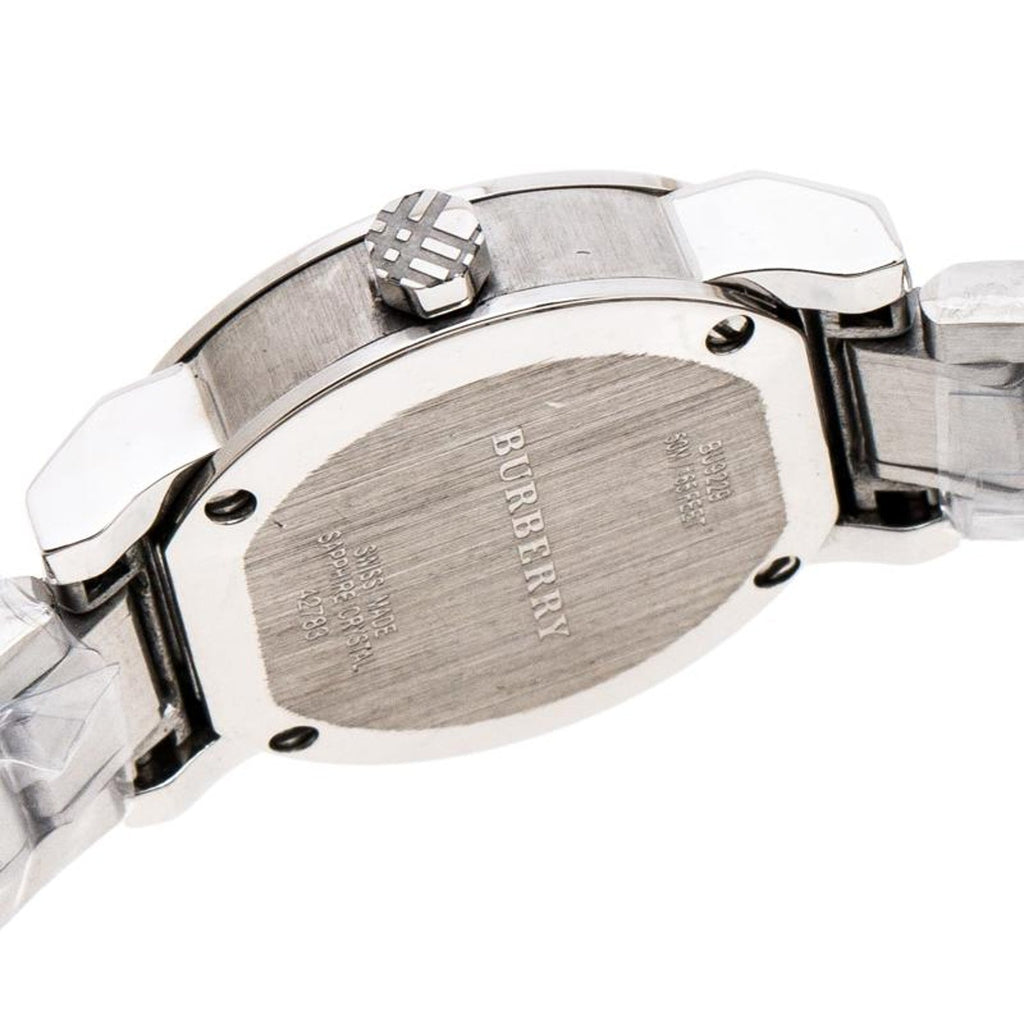 Buy Shop Burberry The City Diamonds Silver Dial Silver Steel Strap Watch for Women - BU9229 USA Online