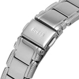 Buy Shop Guess Lily Quartz Silver Dial Silver Steel Strap Watch For Women - GW0528L1 USA Online