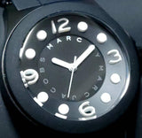 Buy Shop Marc Jacobs Pelly Black Dial Black Silicone Strap Watch for Women - MBM2528 USA Online