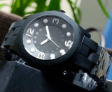 Buy Shop Marc Jacobs Pelly Black Dial Black Silicone Strap Watch for Women - MBM2528 USA Online