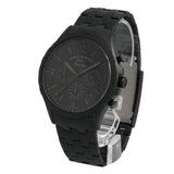 Buy Shop Fossil Forrester Chronograph Black Dial Black Steel Strap Watch for Men - FS5697 USA Online