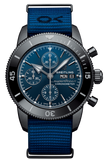Buy Shop Breitling Superocean Heritage Chronograph 44 Outerknown Blue Dial Blue NATO Strap Watch for Men - M133132A1C1W1 USA Online