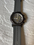 Buy Shop Burberry Sport Endurance Chronograph Grey Dial Grey Rubber Strap Watch for Men - BU7713 USA Online