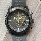 Buy Shop Burberry Sport Endurance Chronograph Grey Dial Grey Rubber Strap Watch for Men - BU7713 USA Online