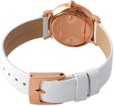 Buy Shop Marc Jacobs Roxy White Dial White Leather Strap Watch for Women - MJ1562 USA Online