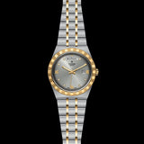 Tudor Royal Diamonds Automatic Grey Dial Two Tone Steel Strap Watch for Men - M28603-0002