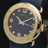 Buy Shop Marc Jacobs Blade Blue Dial Blue Leather Strap Watch for Women - MBM1224 USA Online